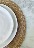 Simple Design Pasta Bowl White