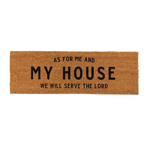 As For Me and My House Doormat