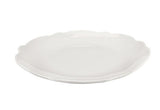 Scallop Dinner Plate Cream