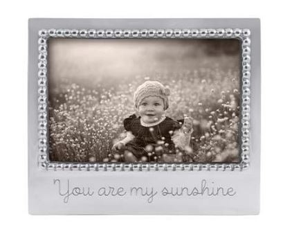 You are My Sunshine Beaded 4x6 Photo Frame