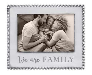 We are Family Beaded 5x7 Photo Frame