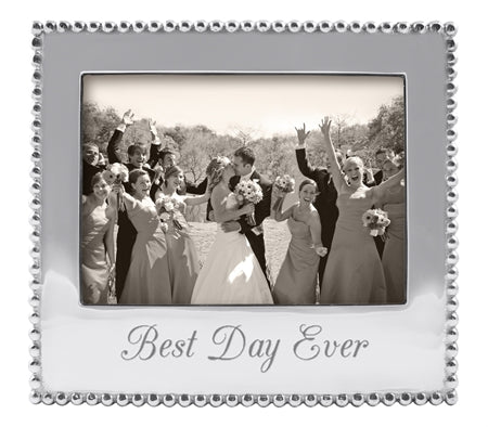 Best Day Ever Beaded 5x7 Photo Frame