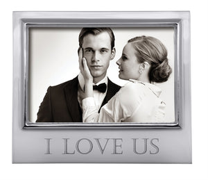 I Love Us Signature 4x6 Photo Frame