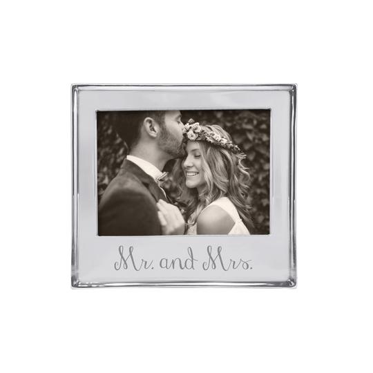 Mr. & Mrs. Signature 5x7 Photo Frame