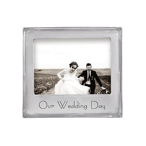 Our Wedding Day Signature 5x7 Photo Frame