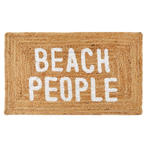 Beach People Jute Doormat