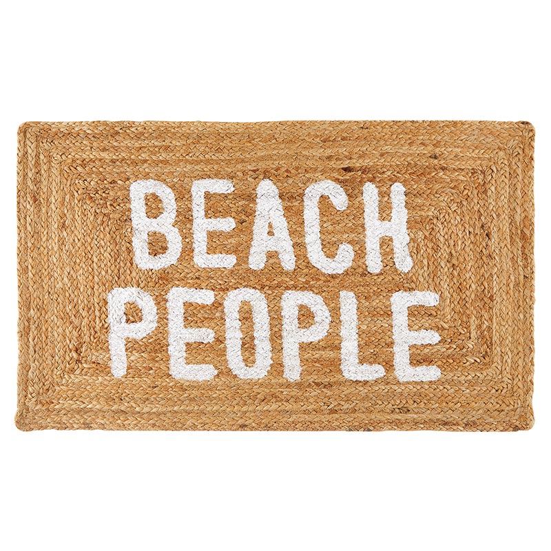 Beach People Jute Doormat