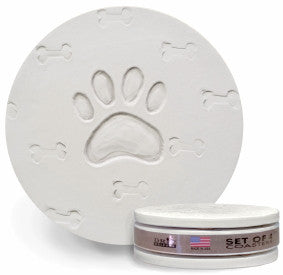 Moisture Absorbent Coasters - Dog Paw