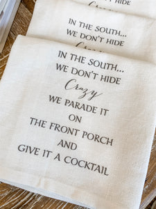 In the South Hand Towel