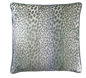 Meow Aqua Pillow 22x22