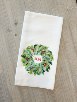 30A Christmas Hand Towel