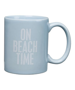 On Beach Time Mug
